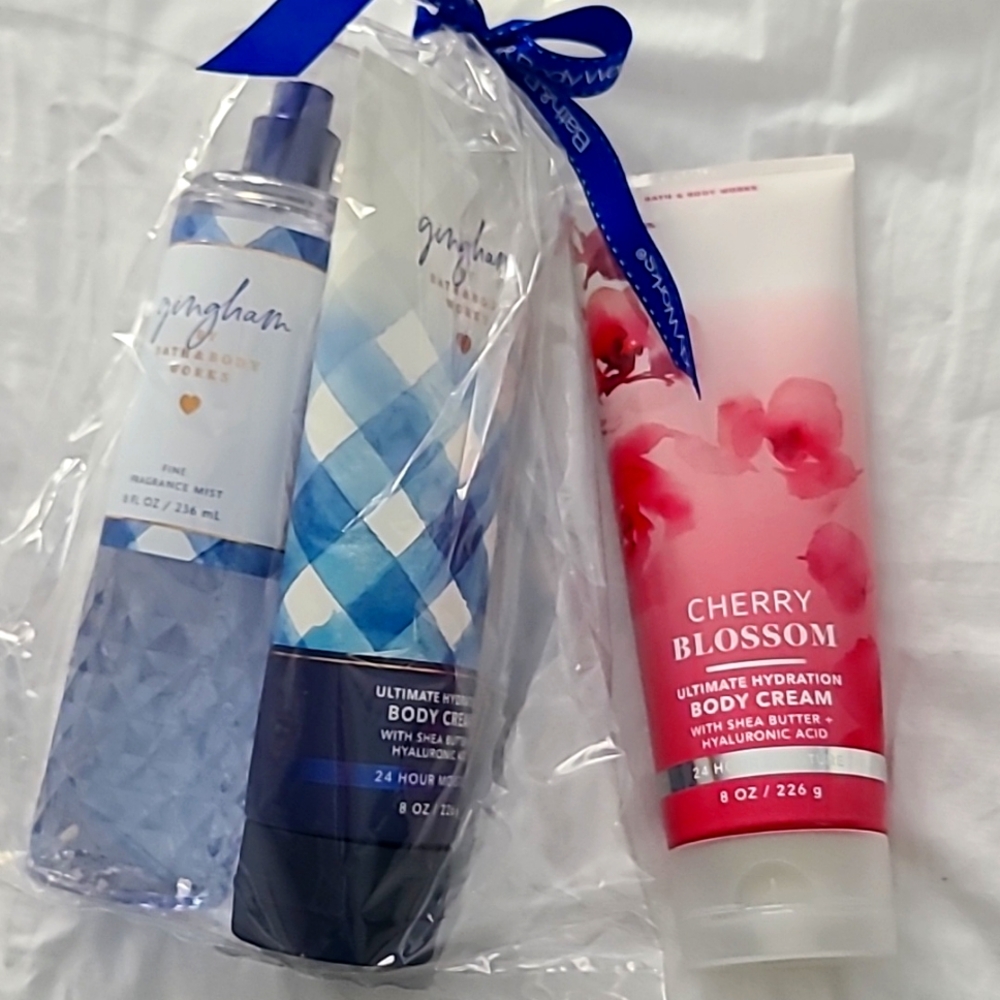 Set of bath and body works